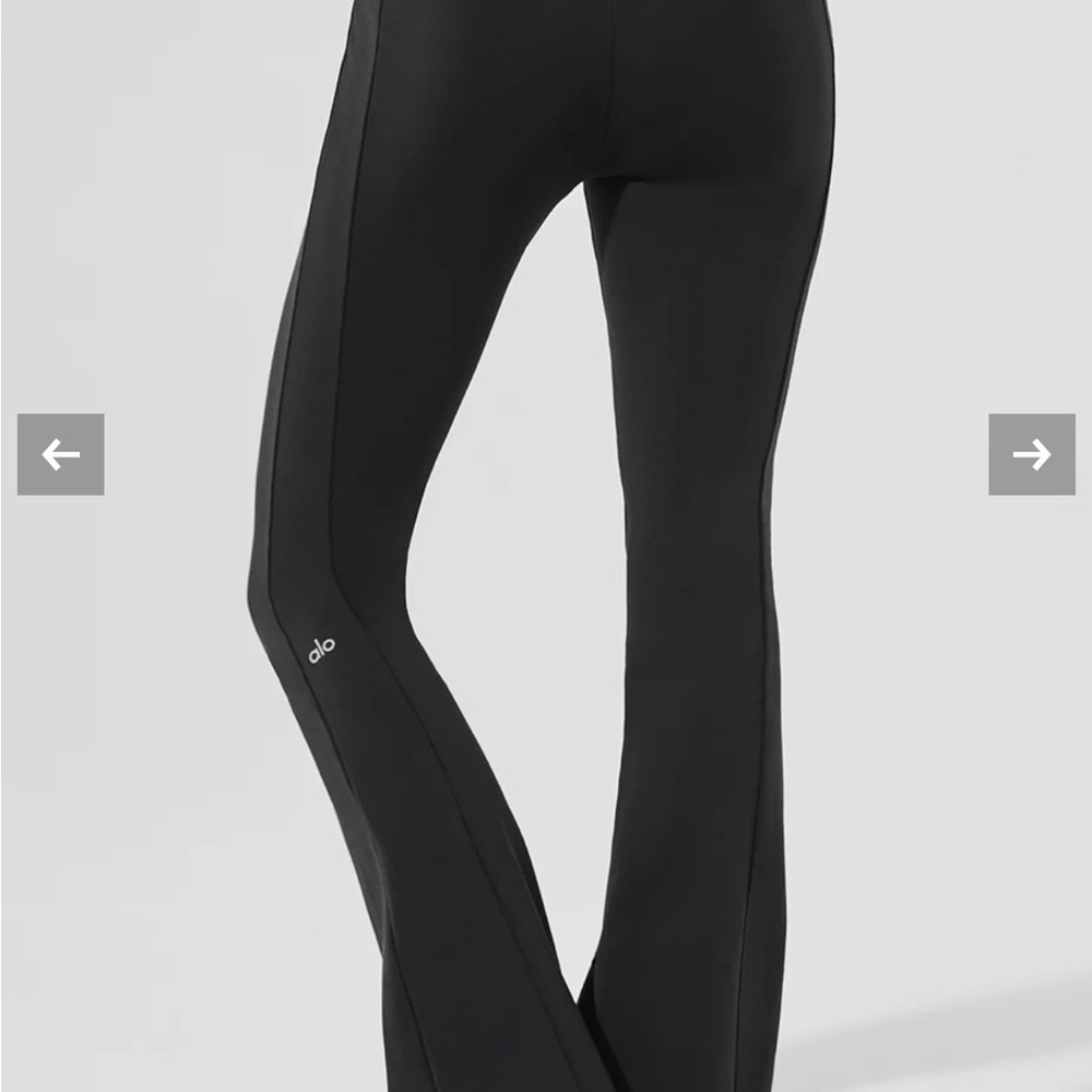 ALO Yoga Black Boot Cut Pants